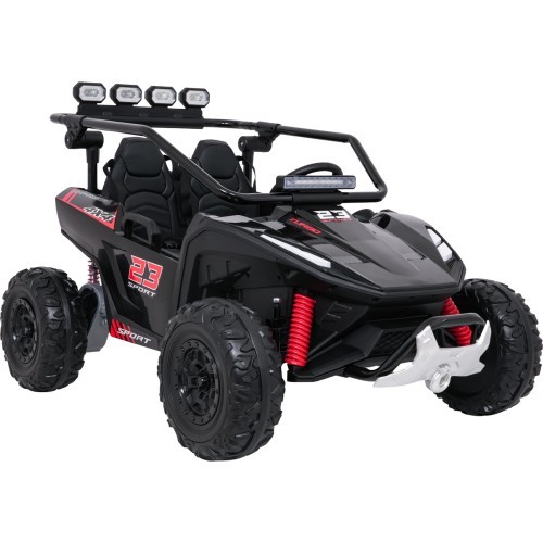 Elektromobilis vaikams Buggy TURBO 23, juodas