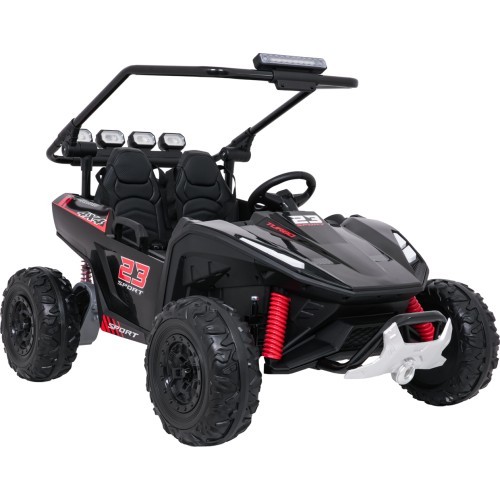 Elektromobilis vaikams Buggy TURBO 23, juodas