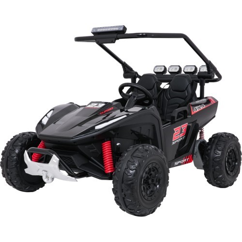 Elektromobilis vaikams Buggy TURBO 23, juodas