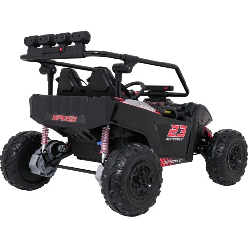 Elektromobilis vaikams Buggy TURBO 23, juodas