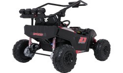 Elektromobilis vaikams Buggy TURBO 23, juodas