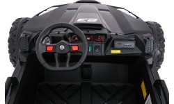 Elektromobilis vaikams Buggy TURBO 23, juodas