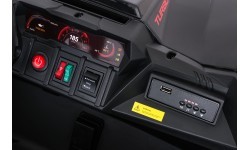 Детский электромобиль Buggy TURBO 23, чёрный