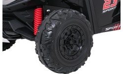 Elektromobilis vaikams Buggy TURBO 23, juodas