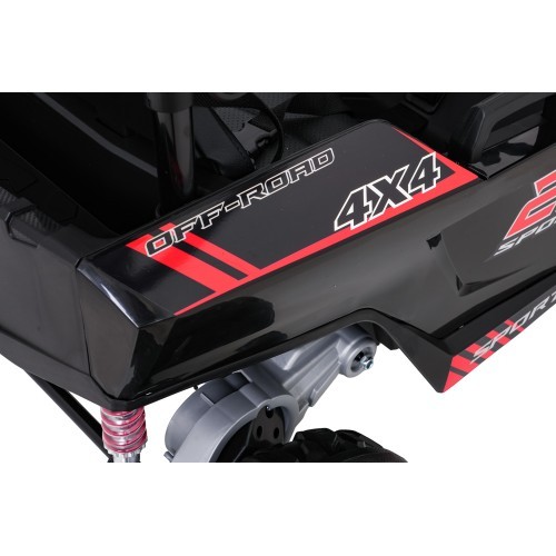 Elektromobilis vaikams Buggy TURBO 23, juodas