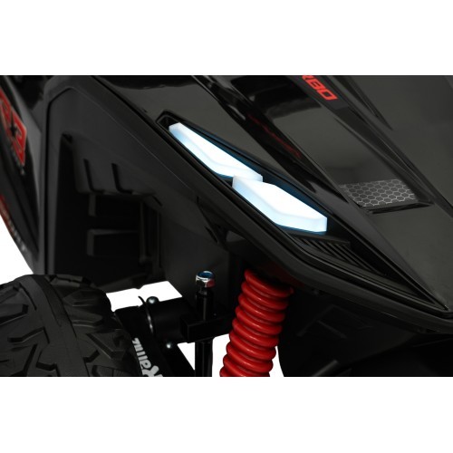 Elektromobilis vaikams Buggy TURBO 23, juodas