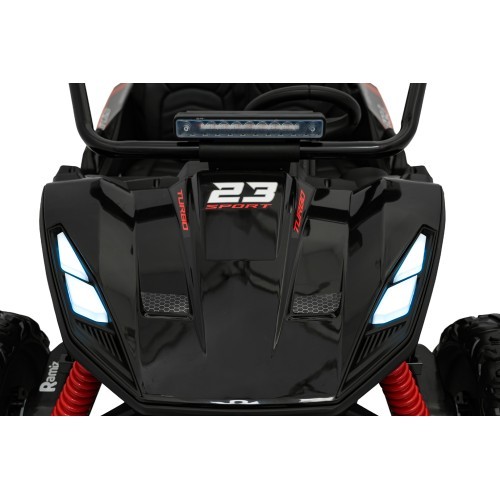 Elektromobilis vaikams Buggy TURBO 23, juodas