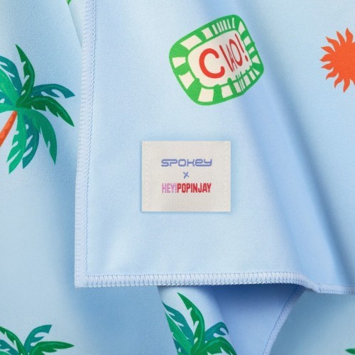 Детское полотенце с капюшоном Spokey PALMS
