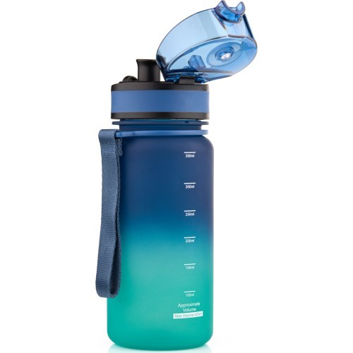 Sportinis gertuvė Meteor 350 ml - Mėlyna / žalia