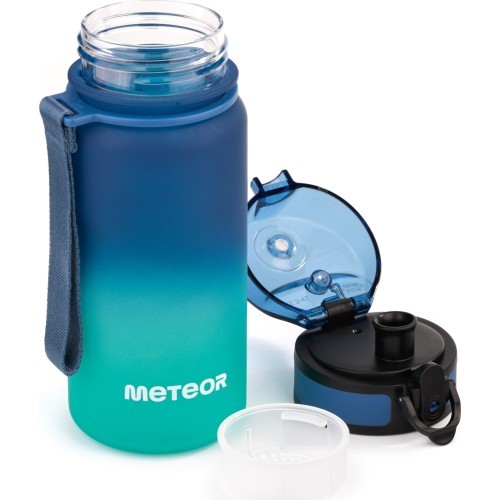 Sports water bottle meteor 350 ml - Blue / Green