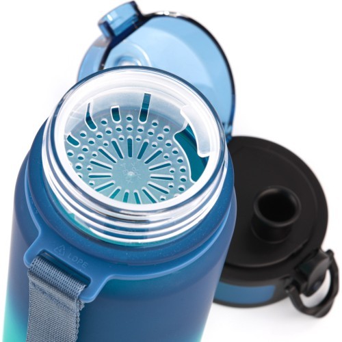 Sportinis gertuvė Meteor 350 ml - Mėlyna / žalia