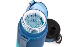 Sports water bottle meteor 350 ml - Blue / Green