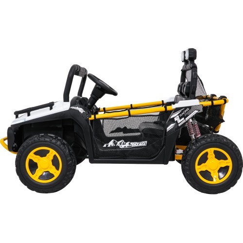 Elektromobilis vaikams Buggy UTV Speed, baltas