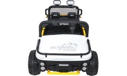 Elektromobilis vaikams Buggy UTV Speed, baltas