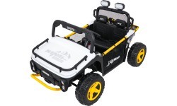Elektromobilis vaikams Buggy UTV Speed, baltas