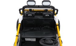 Elektromobilis vaikams Buggy UTV Speed, baltas