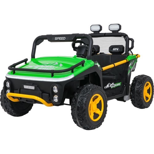 Elektromobilis vaikams Buggy UTV Speed, žalias
