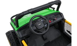 Elektromobilis vaikams Buggy UTV Speed, žalias