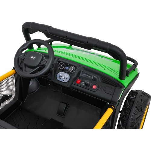 Elektromobilis vaikams Buggy UTV Speed, žalias