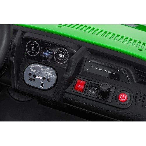Elektromobilis vaikams Buggy UTV Speed, žalias