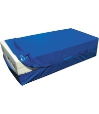 High jump mattress (300x400x45 cm), synthetic leather