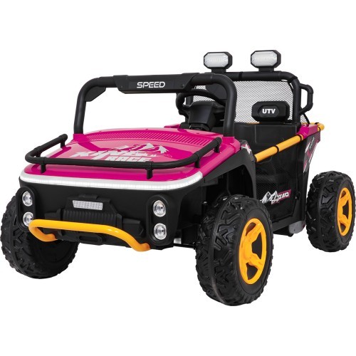 Elektromobilis Buggy UTV SPEED, rožinis