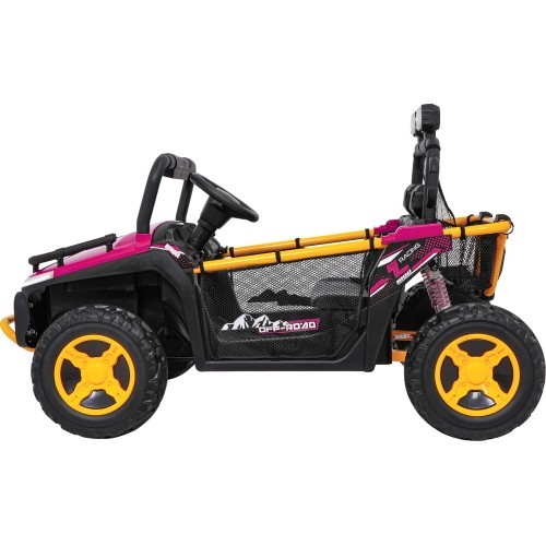 Elektromobilis Buggy UTV SPEED, rožinis