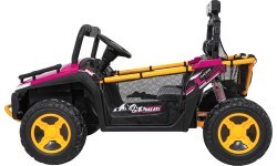 Elektromobilis Buggy UTV SPEED, rožinis