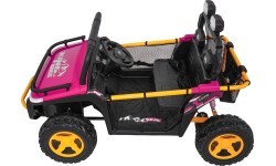 Elektromobilis Buggy UTV SPEED, rožinis