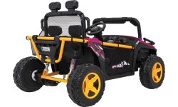 Elektromobilis Buggy UTV SPEED, rožinis