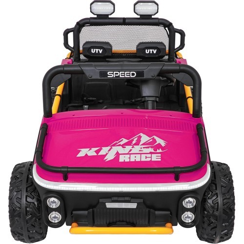 Elektromobilis Buggy UTV SPEED, rožinis