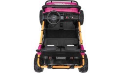 Elektromobilis Buggy UTV SPEED, rožinis