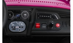 Elektromobilis Buggy UTV SPEED, rožinis
