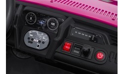 Elektromobilis Buggy UTV SPEED, rožinis
