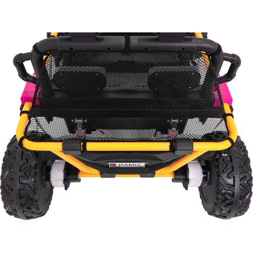 Elektromobilis Buggy UTV SPEED, rožinis
