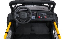 Elektrinis keturratis Buggy UTV SPEED, juodas
