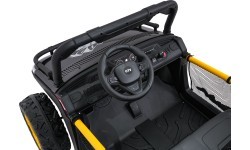 Elektrinis keturratis Buggy UTV SPEED, juodas
