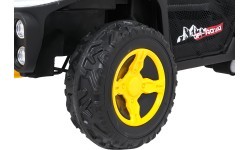 Elektrinis keturratis Buggy UTV SPEED, juodas
