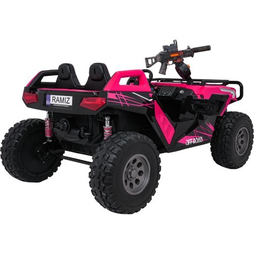 Elektromobilis Buggy PROSPECTOR 4x4 STRONG, rožinis