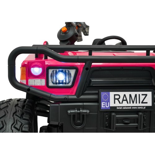 Elektromobilis Buggy PROSPECTOR 4x4 STRONG, rožinis