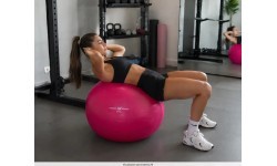 Гимнастический мяч Anti-Burst 65 см розовый Marbo Sport