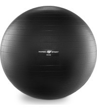 Gimnastikos kamuolys Anti-Burst 65 cm juodas Marbo Sport