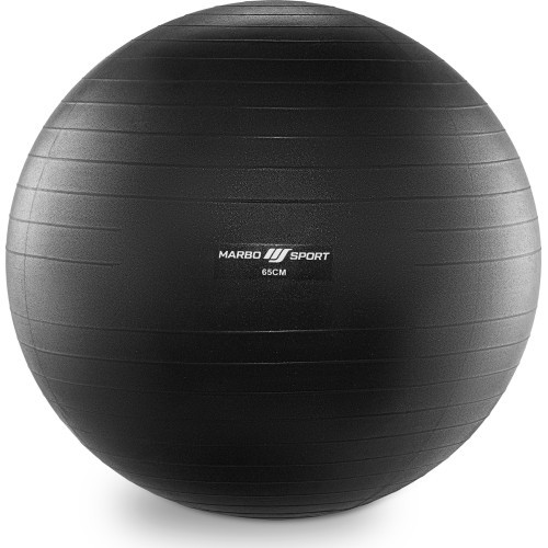 Гимнастический мяч Anti-Burst 65 см чёрный Marbo Sport