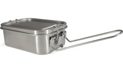 Origin Outdoors Lunchbox 2 in 1 'stainless steel'