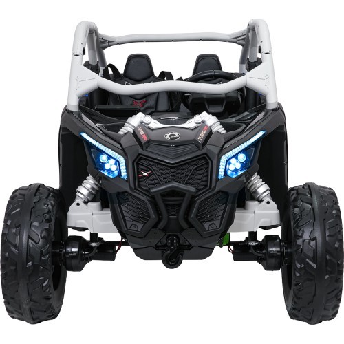 Детский электромобиль багги Maverick Turbo RR сине-серый