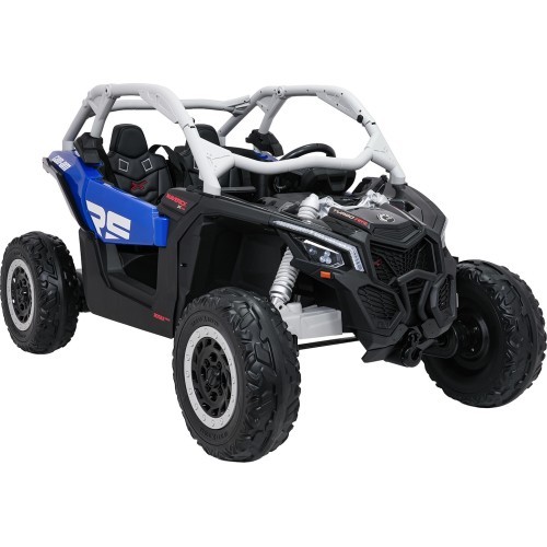Детский электромобиль багги Maverick Turbo RR сине-серый