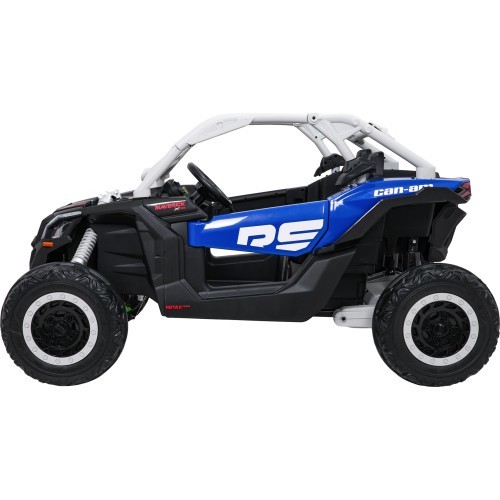 Детский электромобиль багги Maverick Turbo RR сине-серый