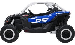 Elektrinis vaikiškas bagis Maverick Turbo RR mėlynai pilkas