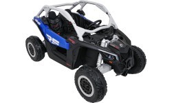 Elektrinis vaikiškas bagis Maverick Turbo RR mėlynai pilkas