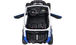 Elektrinis vaikiškas bagis Maverick Turbo RR mėlynai pilkas